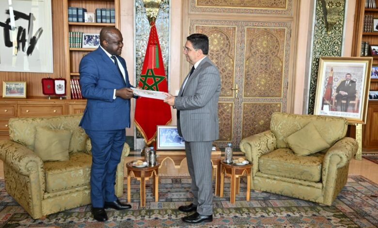 Nasser Bourita reçoit l’émissaire du président de la RDC porteur d’un message à Sa Majesté le Roi Mohammed VI 1 WhatsApp Image 2026 06 24 at 19.40.36