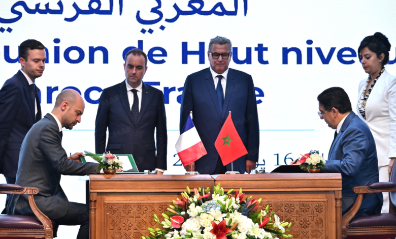 15e RHN Maroc-France : Signature de plusieurs accords de coopération et de partenariat 1 MAP02211441100144441
