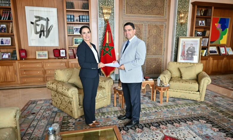Nasser Bourita reçoit la nouvelle ambassadrice d’Haïti à Rabat 1 WhatsApp Image 2026 07 20 at 16.54.47