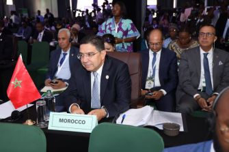 Accra : Sur Très Haute Instruction Royale, M. Bourita représente Sa Majesté le Roi au Sommet extraordinaire de l'UA sur l'élimination du Sida d'ici 2030 1 WhatsApp Image 2026 07 22 at 15.20.01