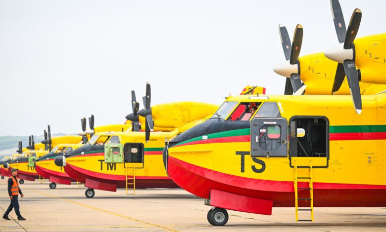 Forces Armées Royales : Disponibilité opérationnelle et interventions aériennes coordonnées pour lutter contre les feux de forêt 1 Base Aerienne des Forces Royales Air a Kenitra