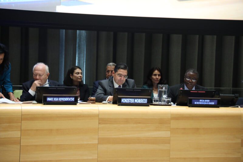 À New York, Bourita co-préside avec Guterres la Conférence mondiale sur la lutte contre les discours de haine, organisée par le Maroc et l’ONU 5 0Y8A5957 copy scaled