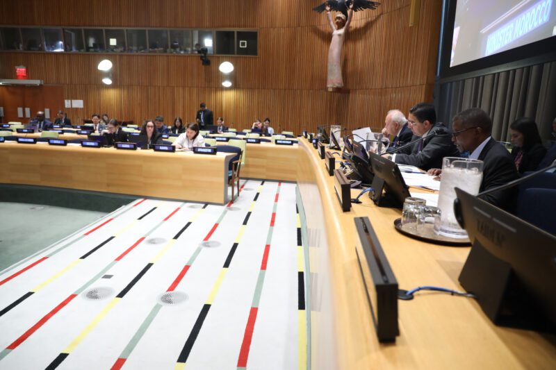 À New York, Bourita co-préside avec Guterres la Conférence mondiale sur la lutte contre les discours de haine, organisée par le Maroc et l’ONU 3 0Y8A6003 copy scaled
