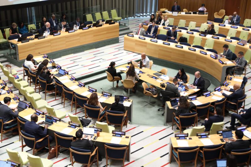 À New York, Bourita co-préside avec Guterres la Conférence mondiale sur la lutte contre les discours de haine, organisée par le Maroc et l’ONU 2 0Y8A6036 copy scaled