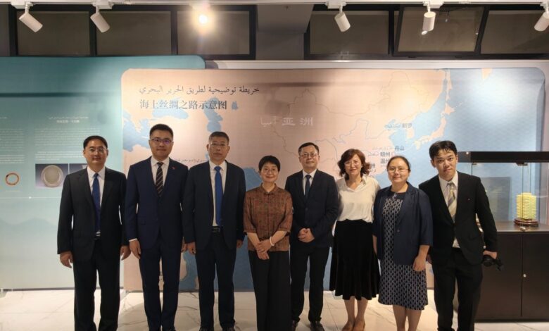 L’ambassadrice Yu Jinsong inaugure à Rabat une exposition de céladon vert du Zhejiang 1 WhatsApp Image 2026 09 14 at 11.52.40