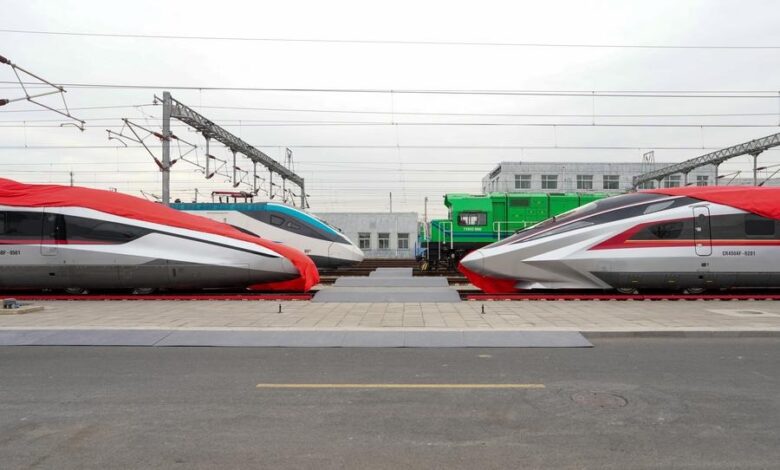 4 nouvelles lignes entrent en service.. La Chine renforce la liaison entre ses régions grâce aux trains à grande vitesse 1 WhatsApp Image 2026 09 28 at 09.42.24